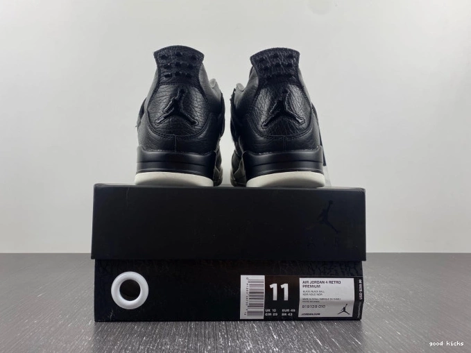 Cheap Hair 819139-010 Jordan Black Pony 4 Retro 0627
